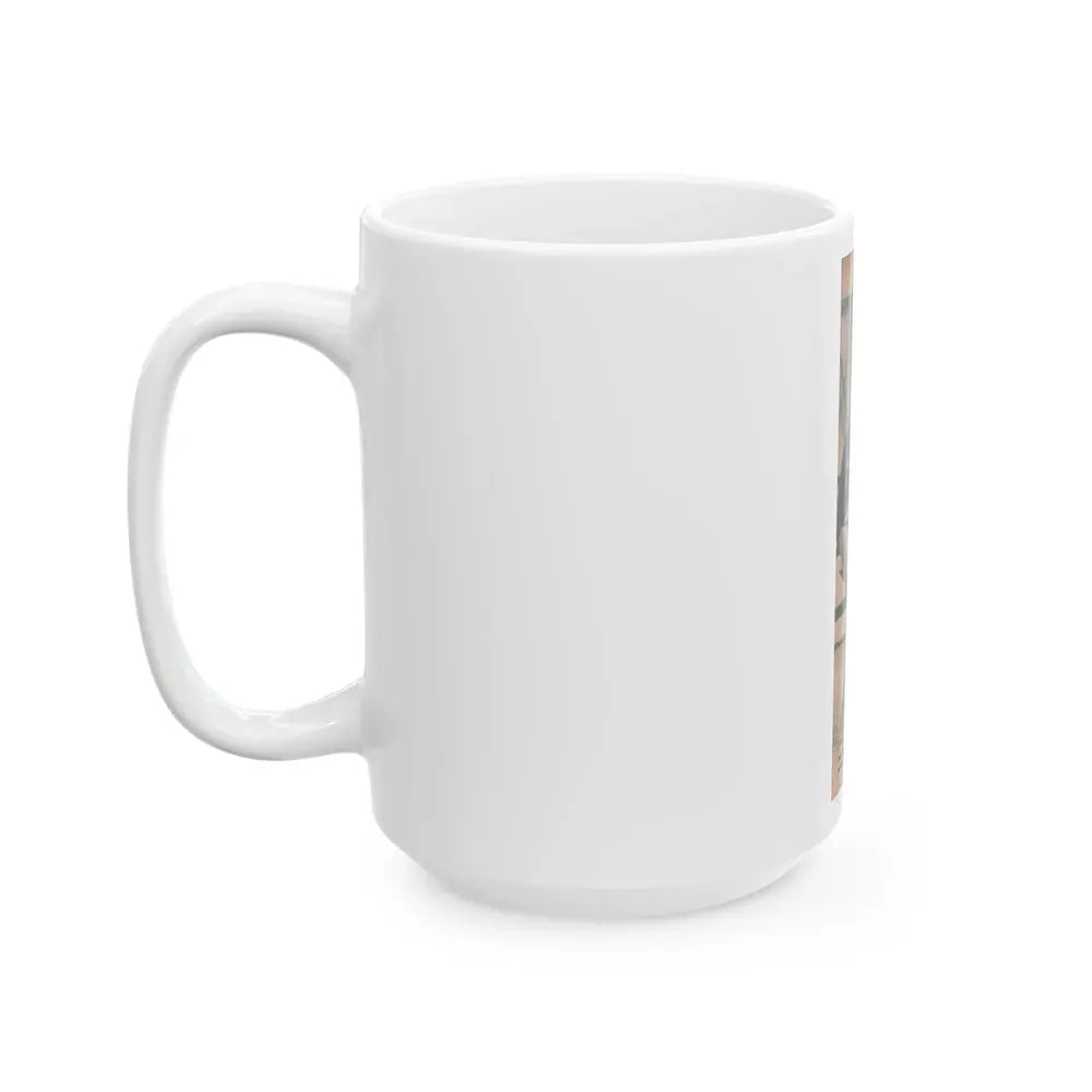 Jane Russell #192 - Picture Digest Dec. '56 - 1 B&W Photo & Caption (Vintage Female Icon) White Coffee Mug - Go Mug Yourself