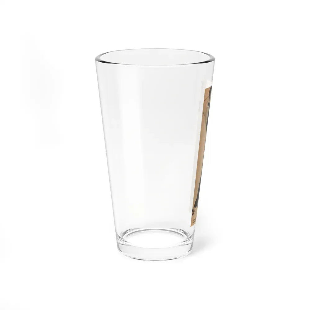 Jane Russell #197 - Glamour Dreess Clipping from Movie Star Magazine Circa 1950's (Vintage Female Icon) Pint Glass 16oz - Go Mug Yourself