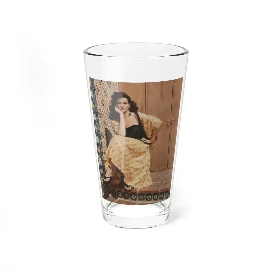 Jane Russell #207 (Vintage Female Icon) Pint Glass 16oz 16oz - Go Mug Yourself