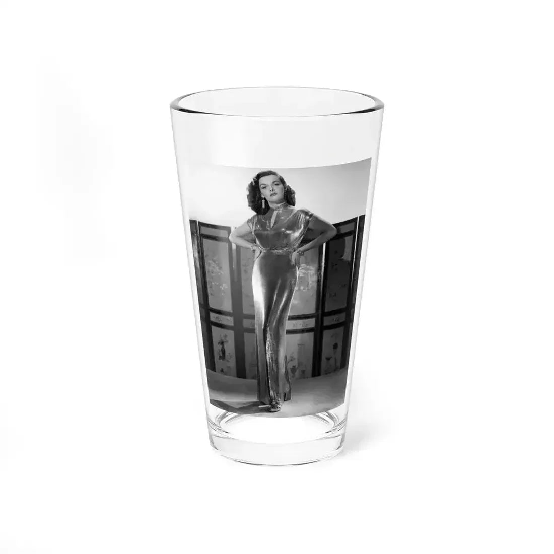 Jane Russell #223 (Vintage Female Icon) Pint Glass 16oz 16oz - Go Mug Yourself