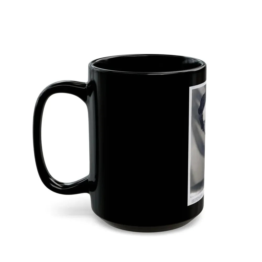 Jane Russell #231 (Vintage Female Icon) Black Coffee Mug - Go Mug Yourself