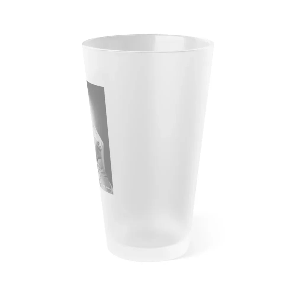 Jane Russell #233 (Vintage Female Icon) Frosted Pint Glass 16oz - Go Mug Yourself