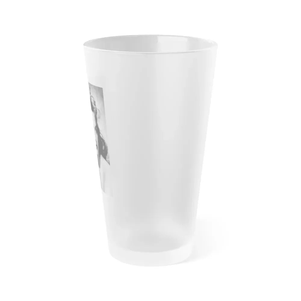 Jane Russell #234 (Vintage Female Icon) Frosted Pint Glass 16oz - Go Mug Yourself