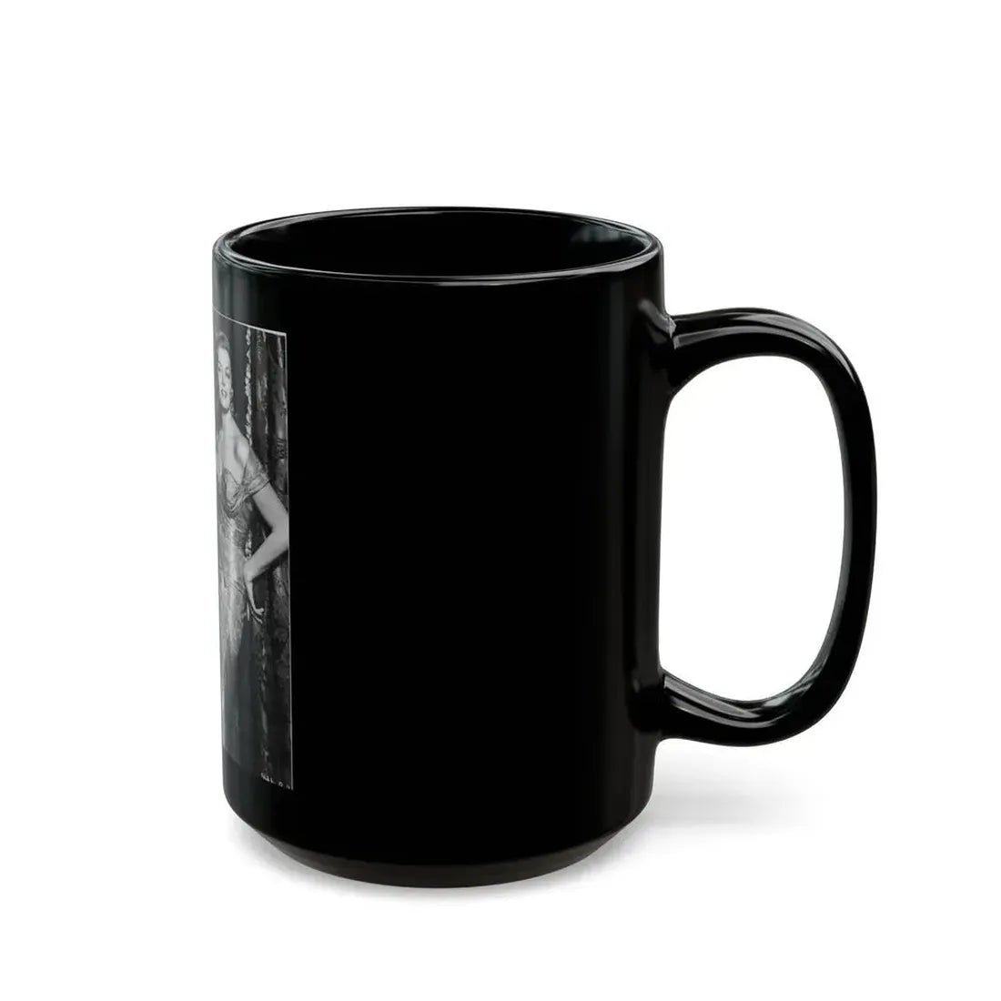 Jane Russell #237 (Vintage Female Icon) Black Coffee Mug - Go Mug Yourself