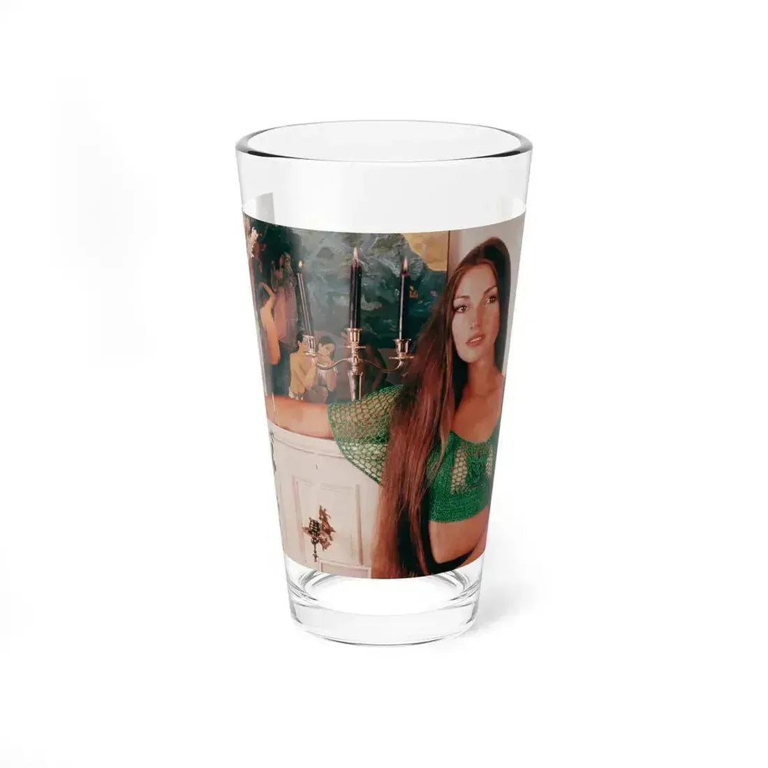 Jane Seymour #02 (Vintage Female Icon) Pint Glass 16oz 16oz - Go Mug Yourself