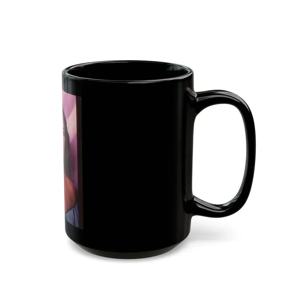 Jane Seymour #25 (Vintage Female Icon) Black Coffee Mug - Go Mug Yourself