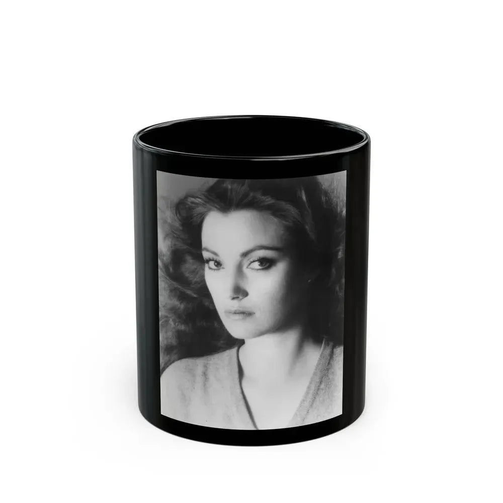 Jane Seymour #28 (Vintage Female Icon) Black Coffee Mug 11oz - Go Mug Yourself