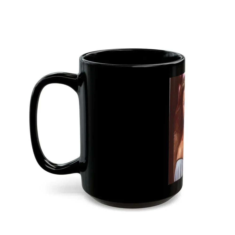 Jane Seymour #29 (Vintage Female Icon) Black Coffee Mug - Go Mug Yourself