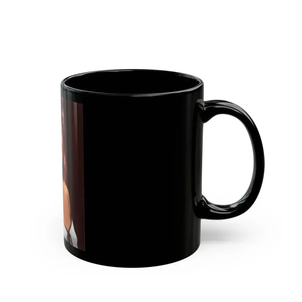 Jane Seymour #29 (Vintage Female Icon) Black Coffee Mug - Go Mug Yourself