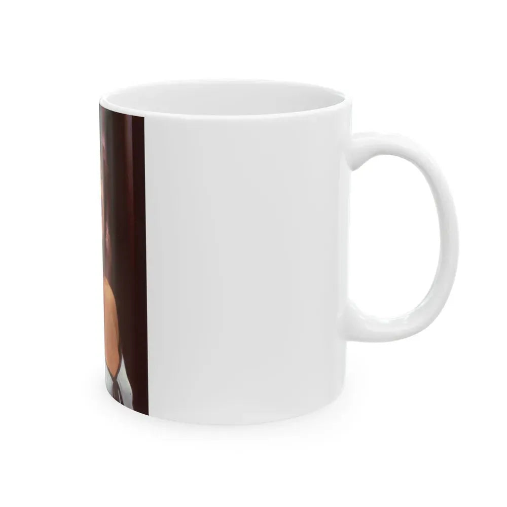 Jane Seymour #29 (Vintage Female Icon) White Coffee Mug - Go Mug Yourself