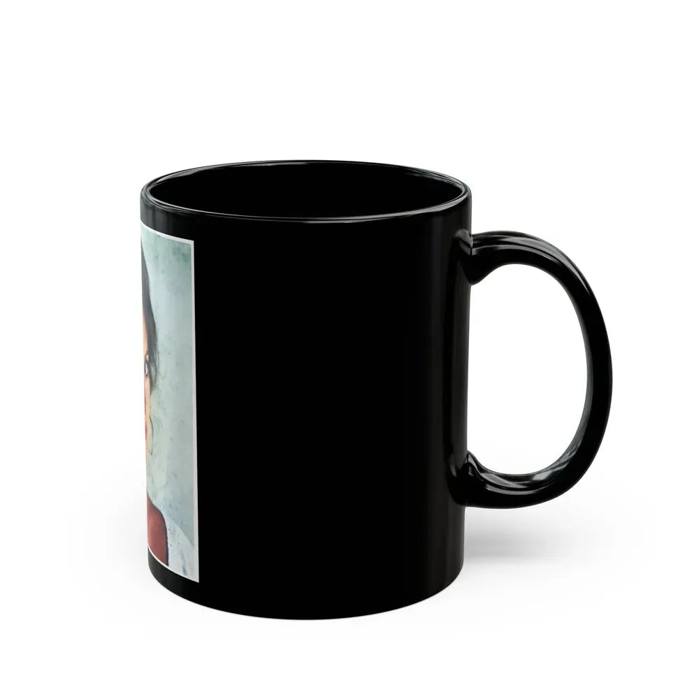 Jane Seymour #31 (Vintage Female Icon) Black Coffee Mug - Go Mug Yourself