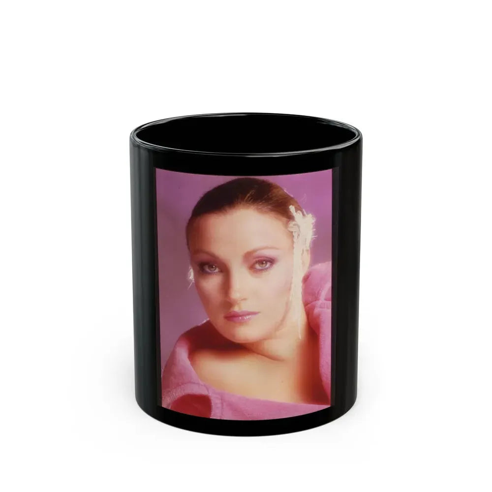 Jane Seymour #36 (Vintage Female Icon) Black Coffee Mug 11oz - Go Mug Yourself
