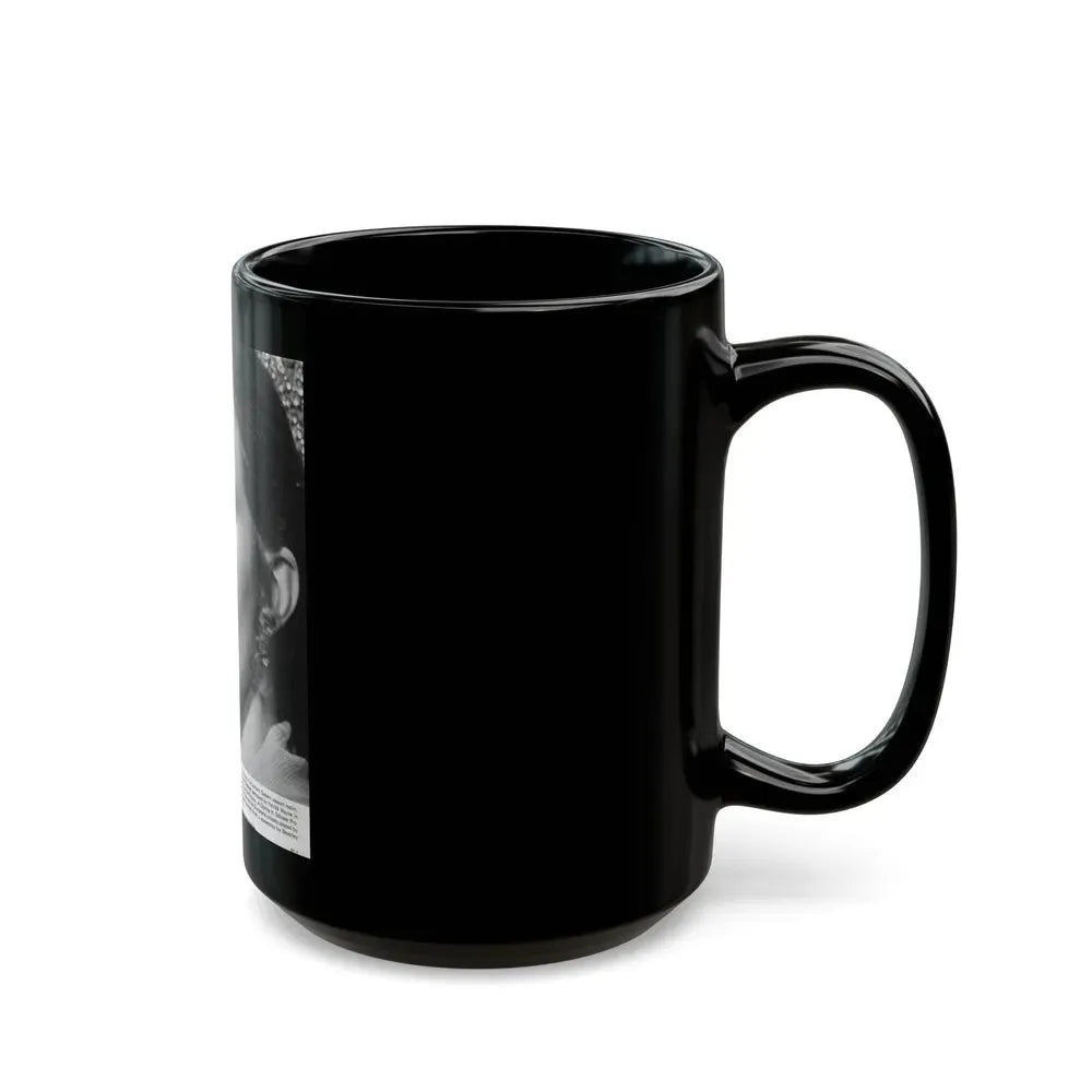 Jane Seymour #38 (Vintage Female Icon) Black Coffee Mug - Go Mug Yourself