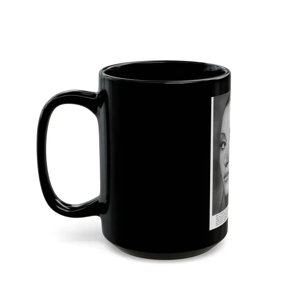 Jane Seymour #38 (Vintage Female Icon) Black Coffee Mug - Go Mug Yourself