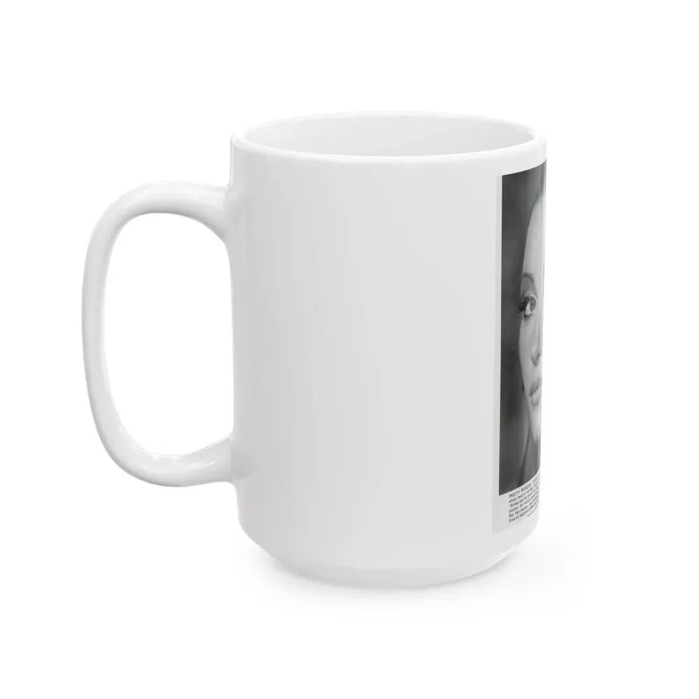 Jane Seymour #38 (Vintage Female Icon) White Coffee Mug - Go Mug Yourself