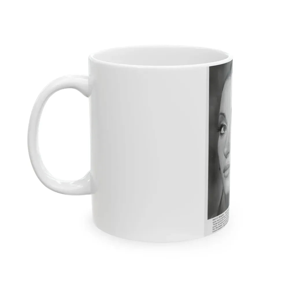 Jane Seymour #38 (Vintage Female Icon) White Coffee Mug - Go Mug Yourself