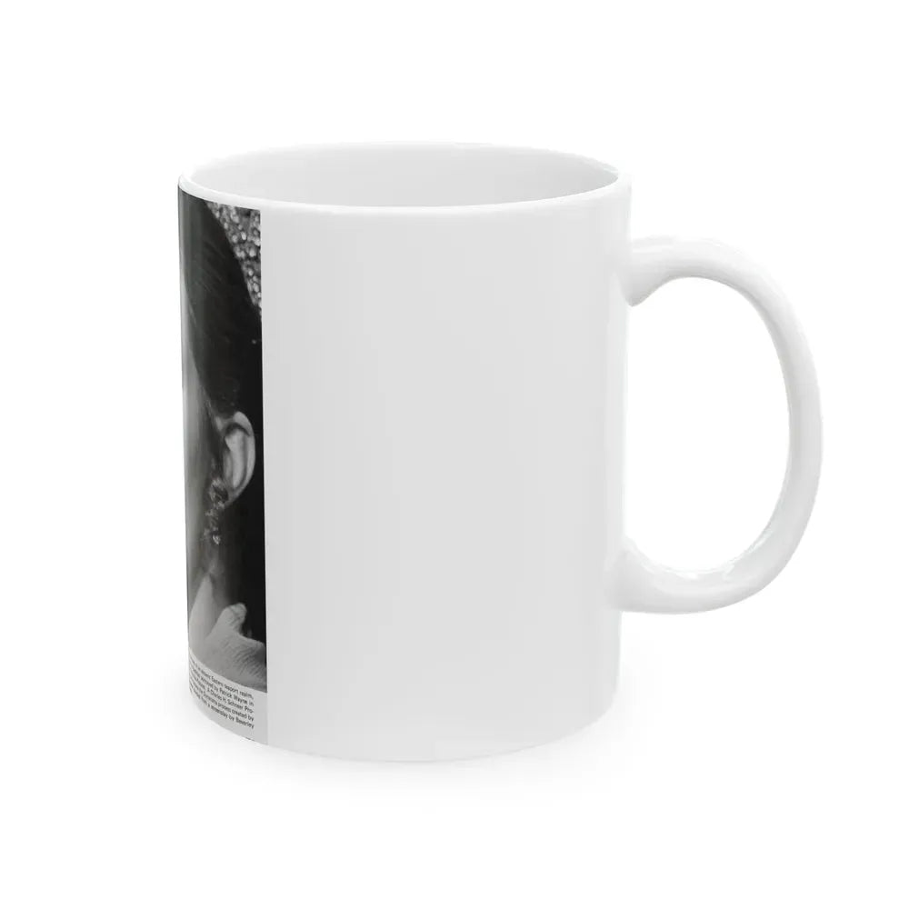 Jane Seymour #38 (Vintage Female Icon) White Coffee Mug - Go Mug Yourself