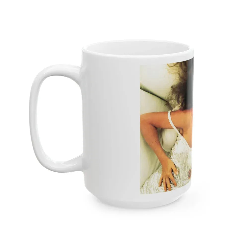 Jane Seymour #44 (Vintage Female Icon) White Coffee Mug - Go Mug Yourself