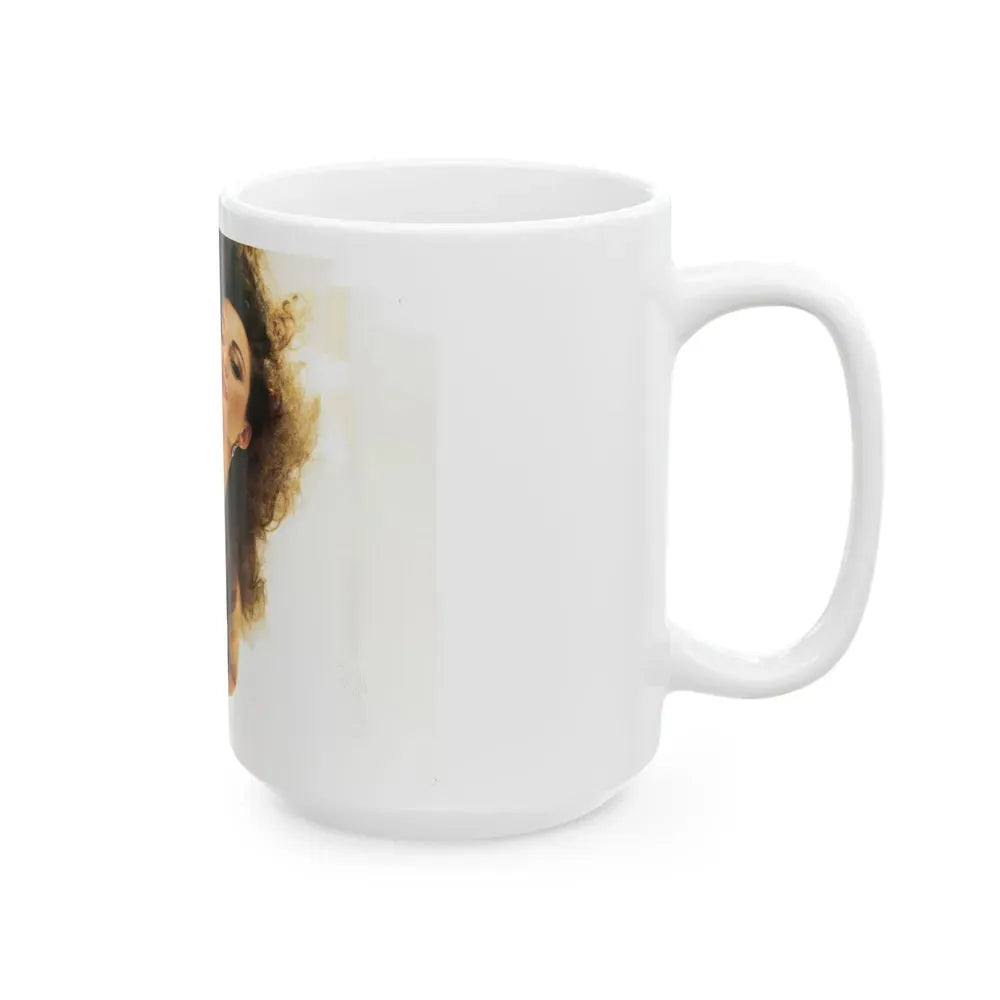 Jane Seymour #44 (Vintage Female Icon) White Coffee Mug - Go Mug Yourself