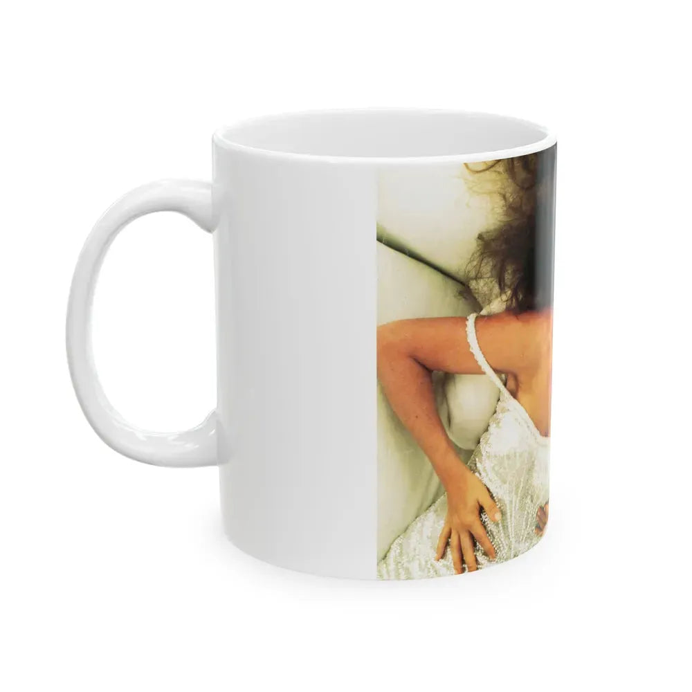 Jane Seymour #44 (Vintage Female Icon) White Coffee Mug - Go Mug Yourself