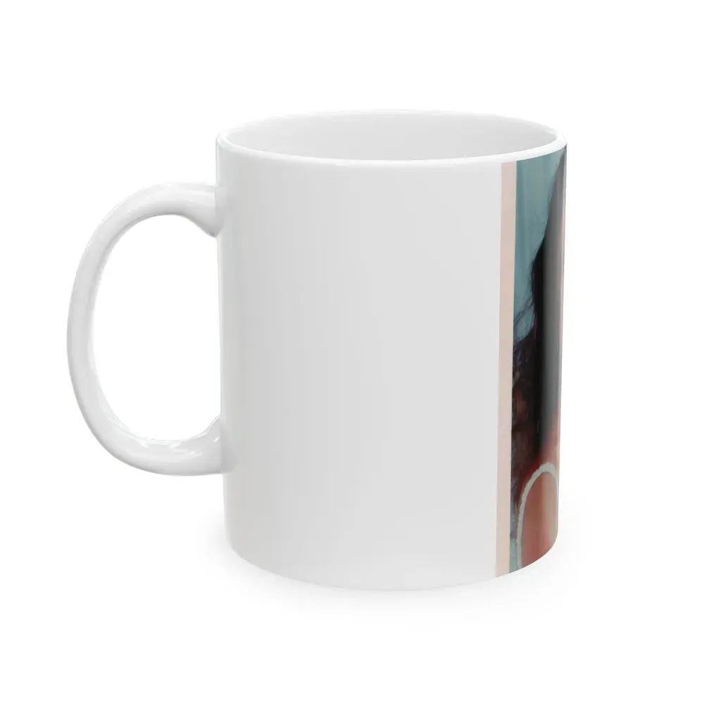 Jane Seymour #50 (Vintage Female Icon) White Coffee Mug - Go Mug Yourself
