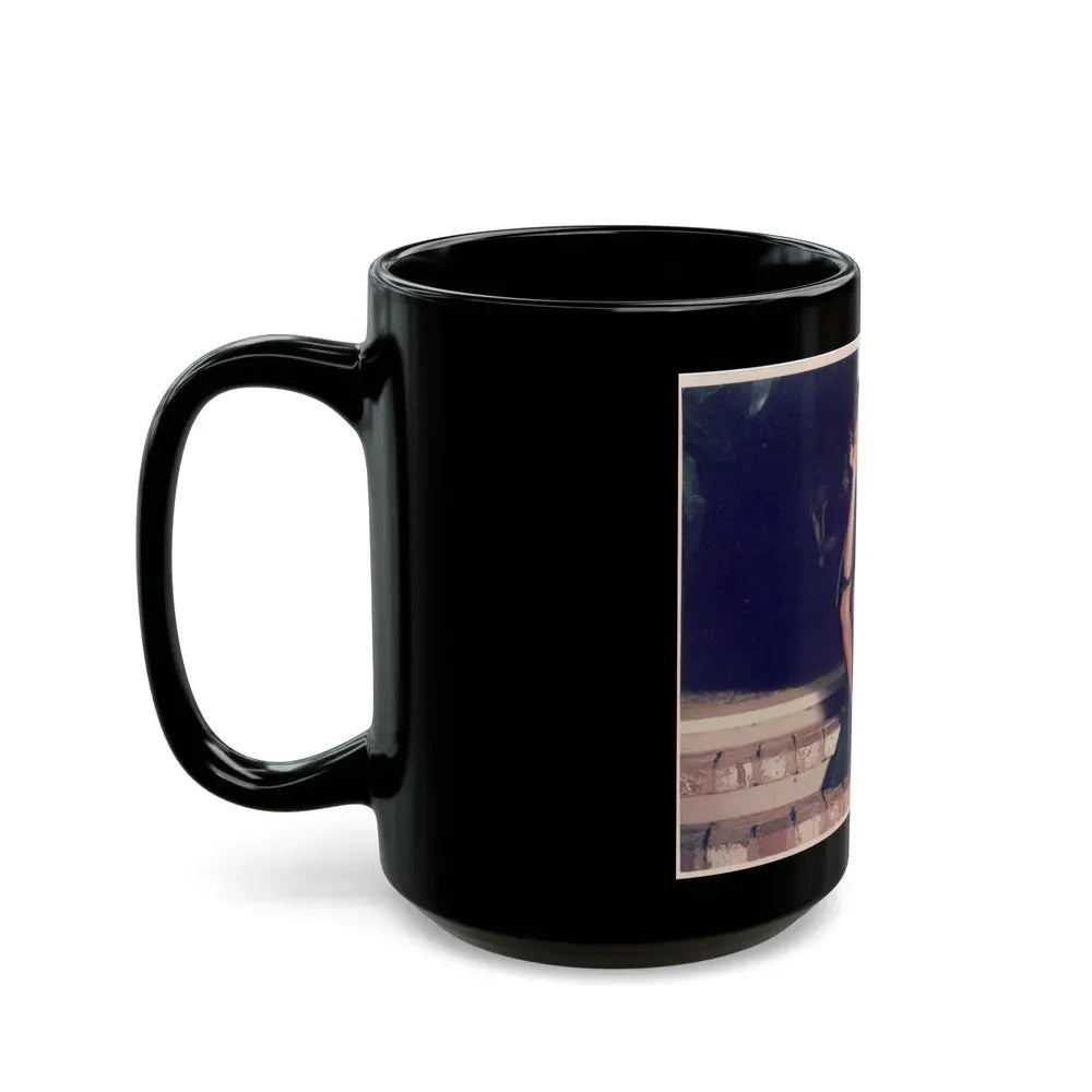 Jane Seymour #51 (Vintage Female Icon) Black Coffee Mug - Go Mug Yourself