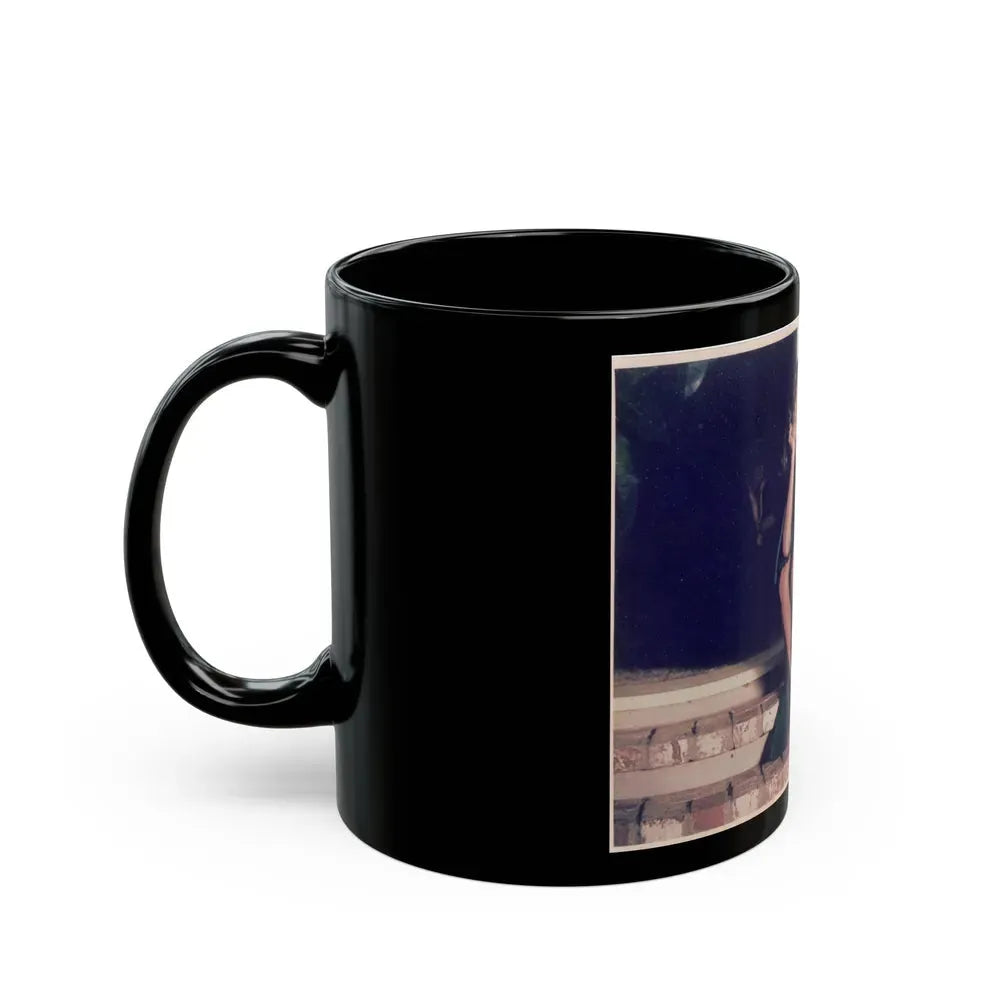 Jane Seymour #51 (Vintage Female Icon) Black Coffee Mug - Go Mug Yourself