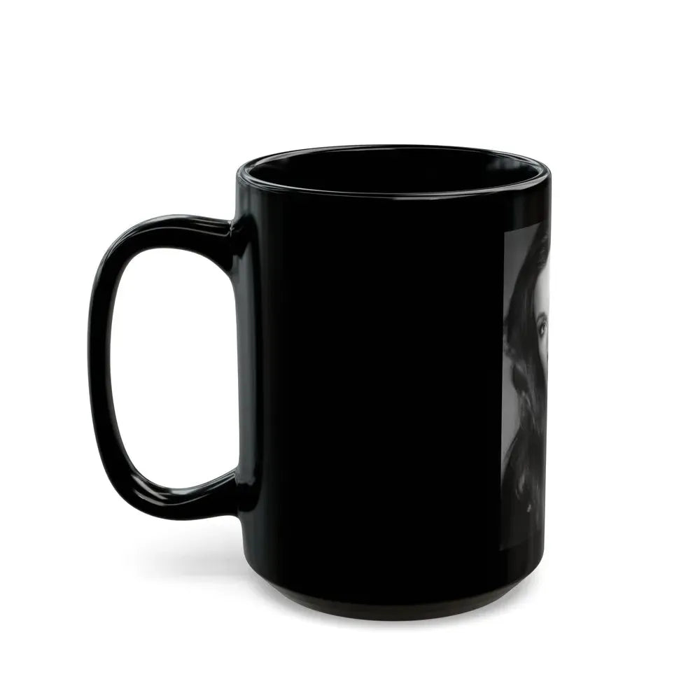 Jane Seymour #52 (Vintage Female Icon) Black Coffee Mug - Go Mug Yourself