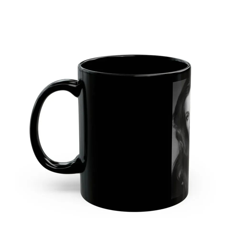 Jane Seymour #52 (Vintage Female Icon) Black Coffee Mug - Go Mug Yourself