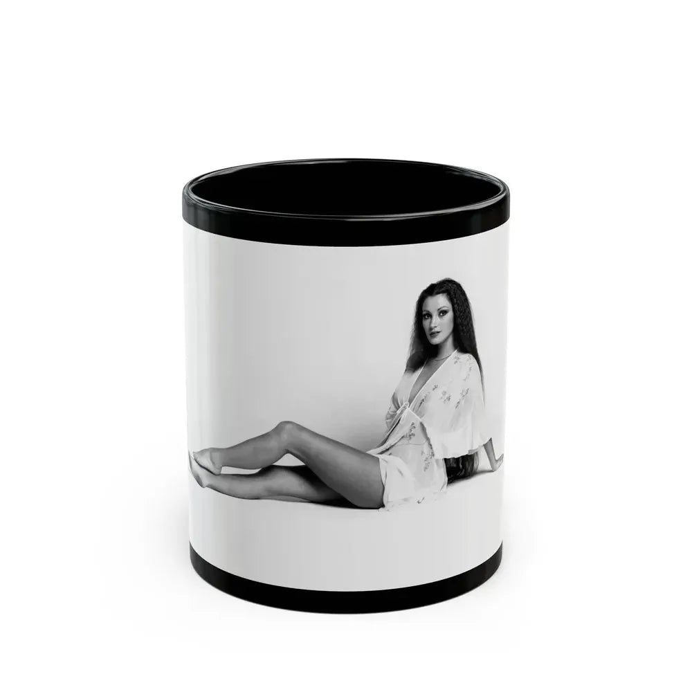 Jane Seymour #53 (Vintage Female Icon) Black Coffee Mug 11oz - Go Mug Yourself