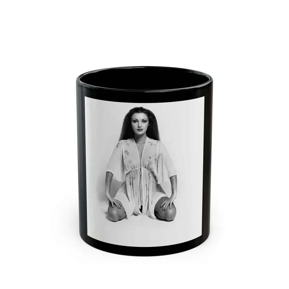 Jane Seymour #54 (Vintage Female Icon) Black Coffee Mug 11oz - Go Mug Yourself