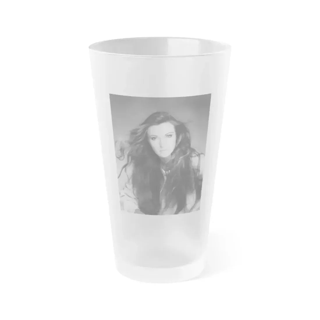 Jane Seymour #71 (Vintage Female Icon) Frosted Pint Glass 16oz 16oz Frosted - Go Mug Yourself