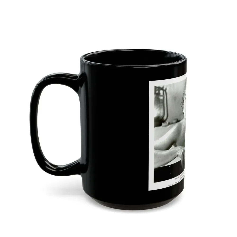 Janet Munro #03 (Vintage Female Icon) Black Coffee Mug - Go Mug Yourself