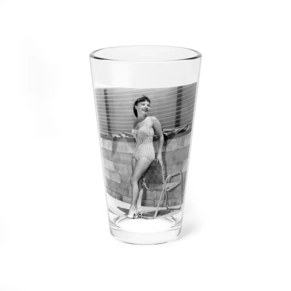 Janet Munro #07 (Vintage Female Icon) Pint Glass 16oz 16oz - Go Mug Yourself