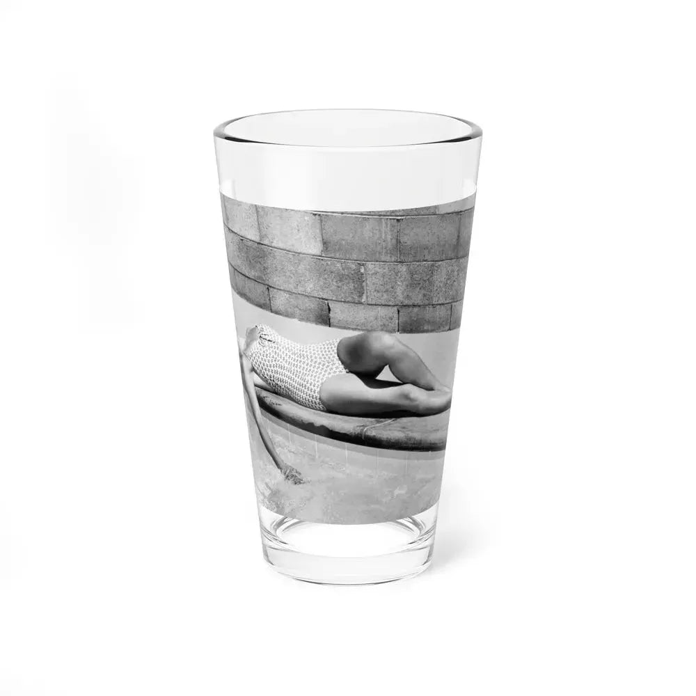 Janet Munro #10 (Vintage Female Icon) Pint Glass 16oz 16oz - Go Mug Yourself