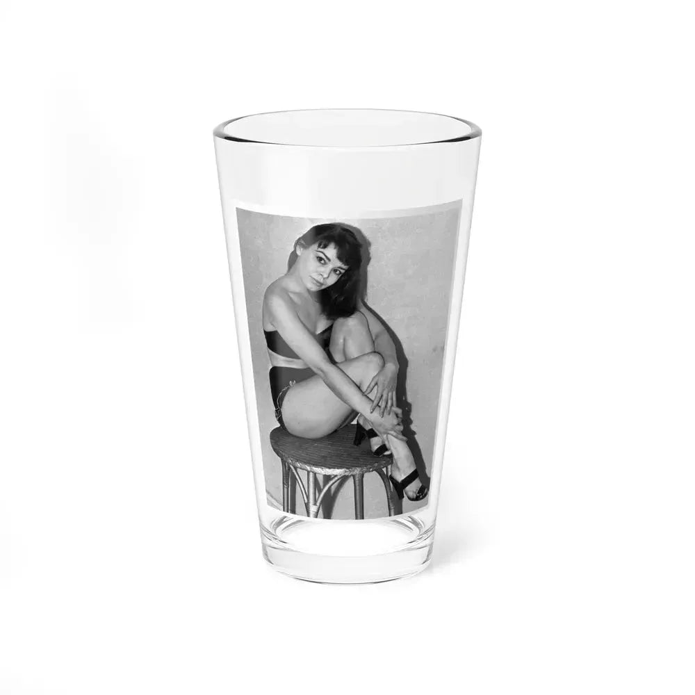 Janet Munro #22 (Vintage Female Icon) Pint Glass 16oz 16oz - Go Mug Yourself
