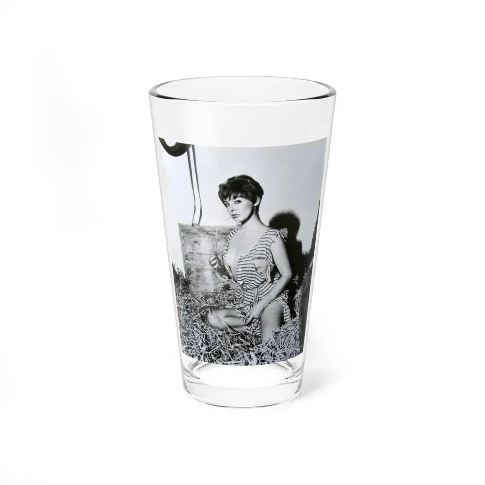 Janet Munro #23 (Vintage Female Icon) Pint Glass 16oz 16oz - Go Mug Yourself