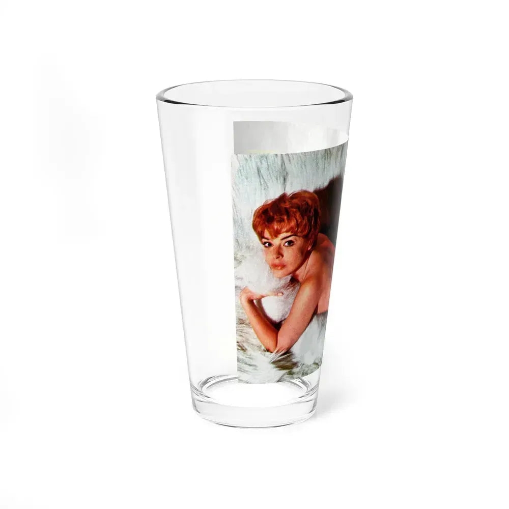 Janet Munro #24 (Vintage Female Icon) Pint Glass 16oz - Go Mug Yourself