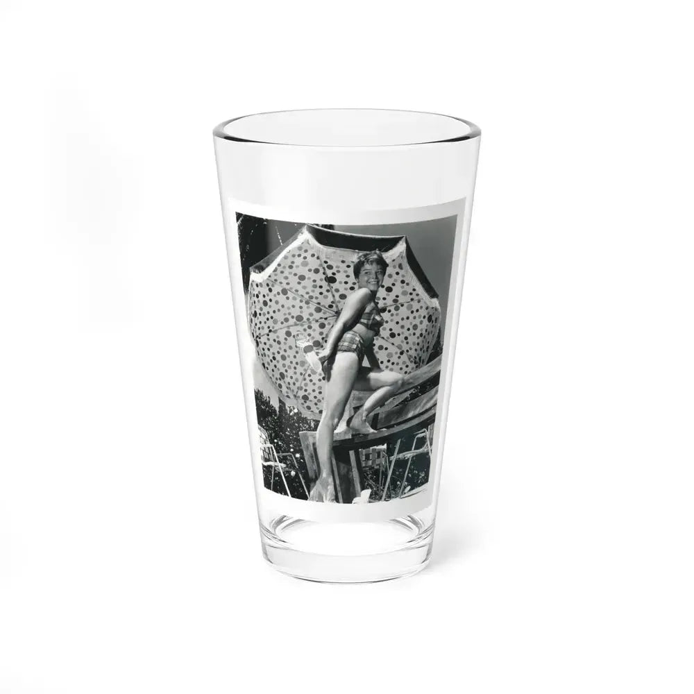 Janet Munro #25 (Vintage Female Icon) Pint Glass 16oz 16oz - Go Mug Yourself