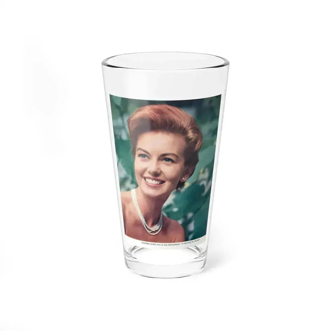Janette Scott #08 (Vintage Female Icon) Pint Glass 16oz 16oz - Go Mug Yourself