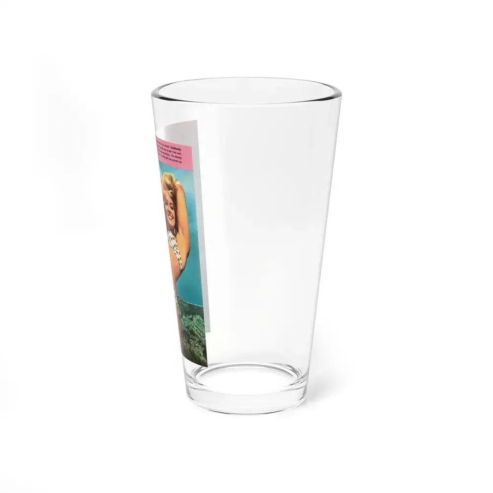Janette Scott #23 (Vintage Female Icon) Pint Glass 16oz - Go Mug Yourself