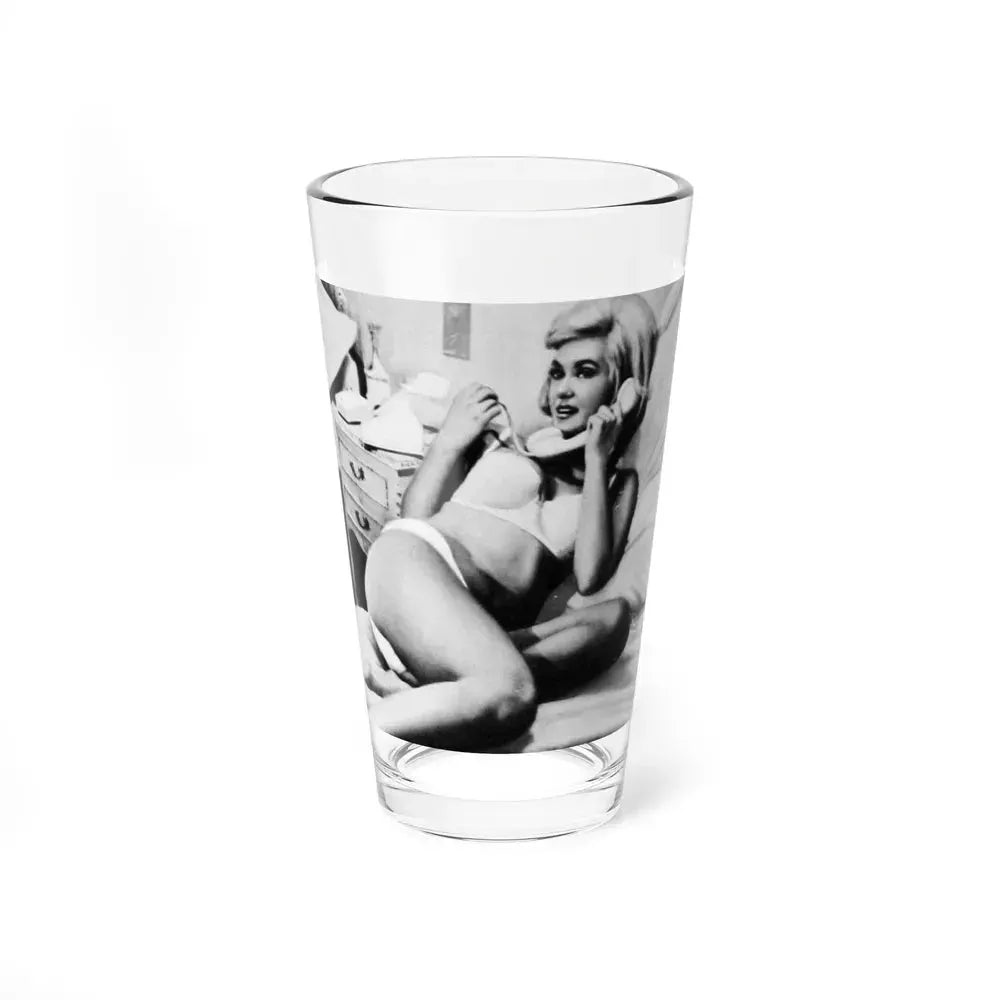Janette Scott #28 (Vintage Female Icon) Pint Glass 16oz 16oz - Go Mug Yourself