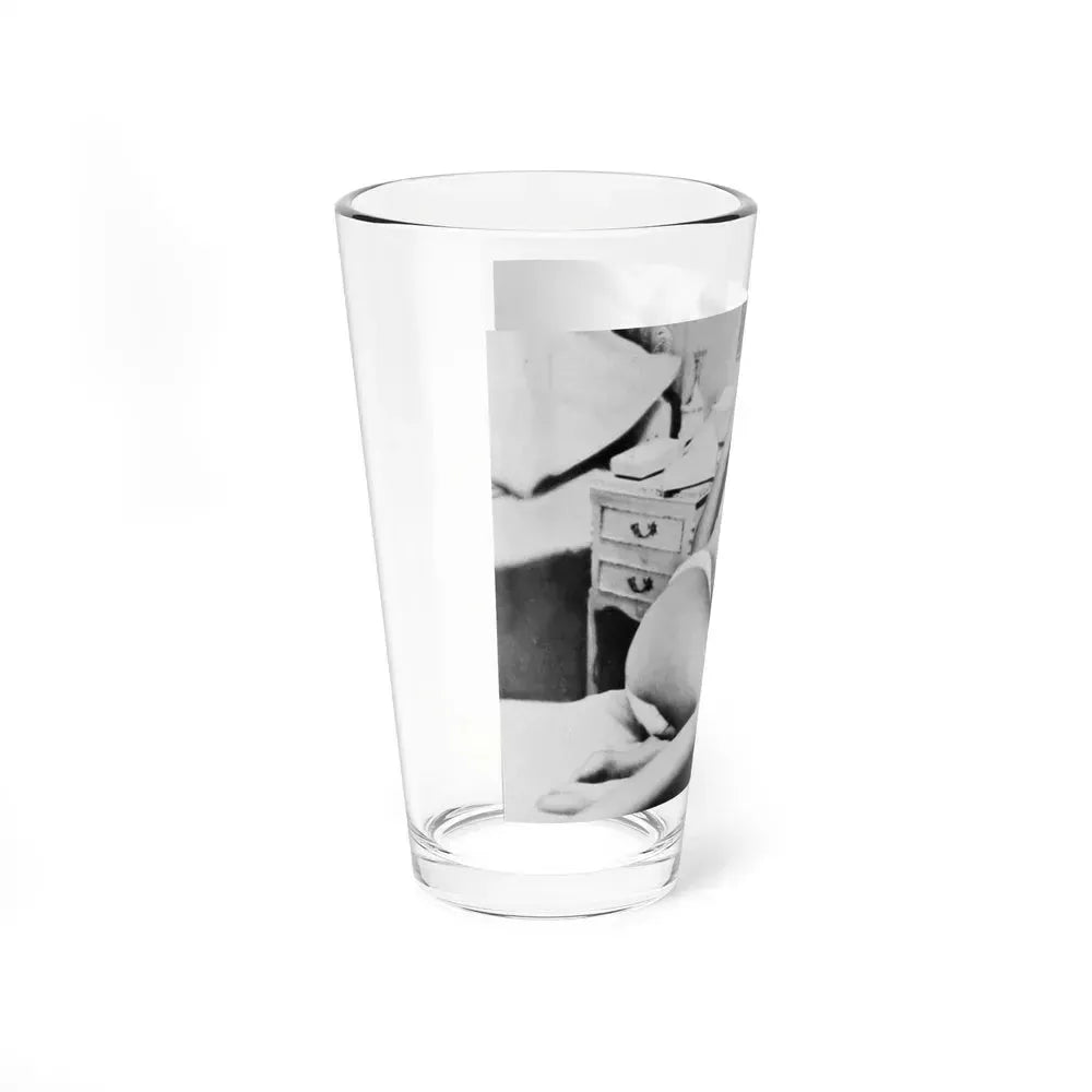 Janette Scott #28 (Vintage Female Icon) Pint Glass 16oz - Go Mug Yourself