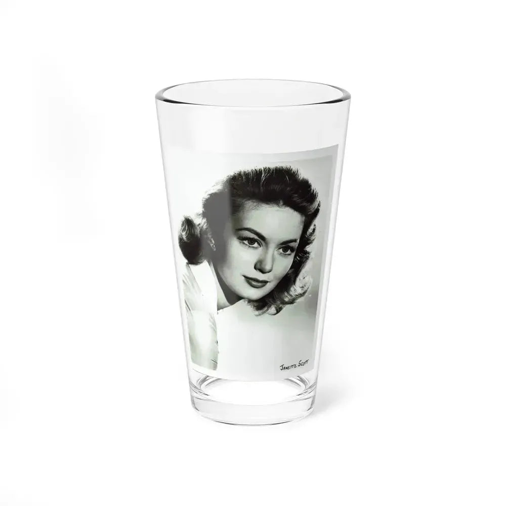Janette Scott #29 (Vintage Female Icon) Pint Glass 16oz 16oz - Go Mug Yourself