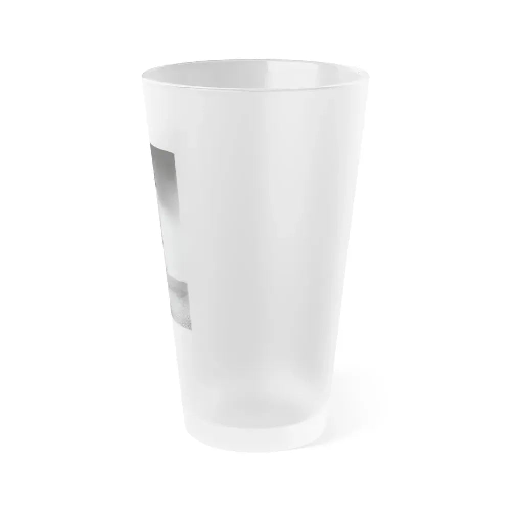 Janette Scott #49 (Vintage Female Icon) Frosted Pint Glass 16oz - Go Mug Yourself