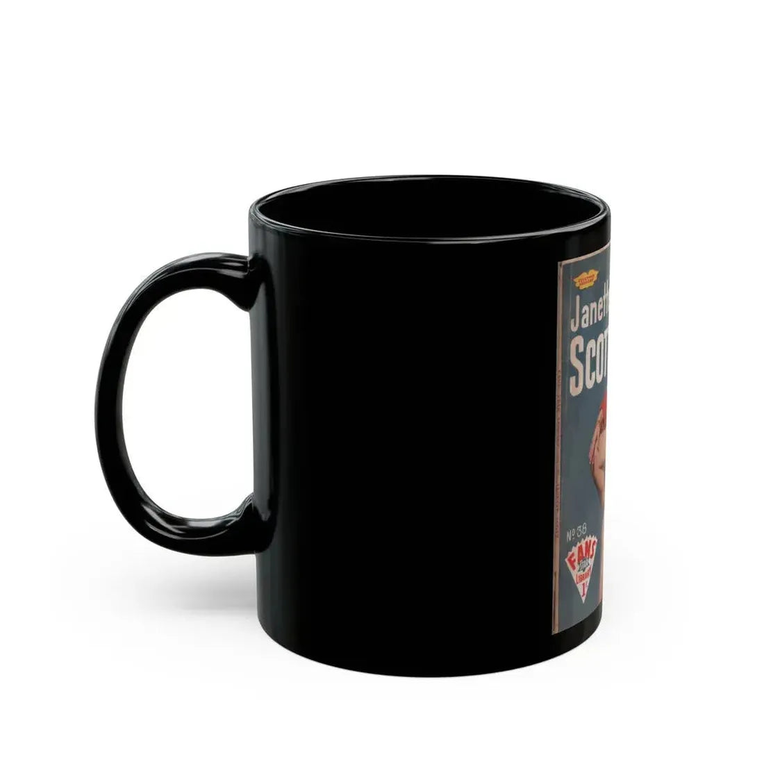 Janette Scott #51 - Life Story+Glamour Photos #38 Fans Star Library (Vintage Female Icon) Black Coffee Mug - Go Mug Yourself