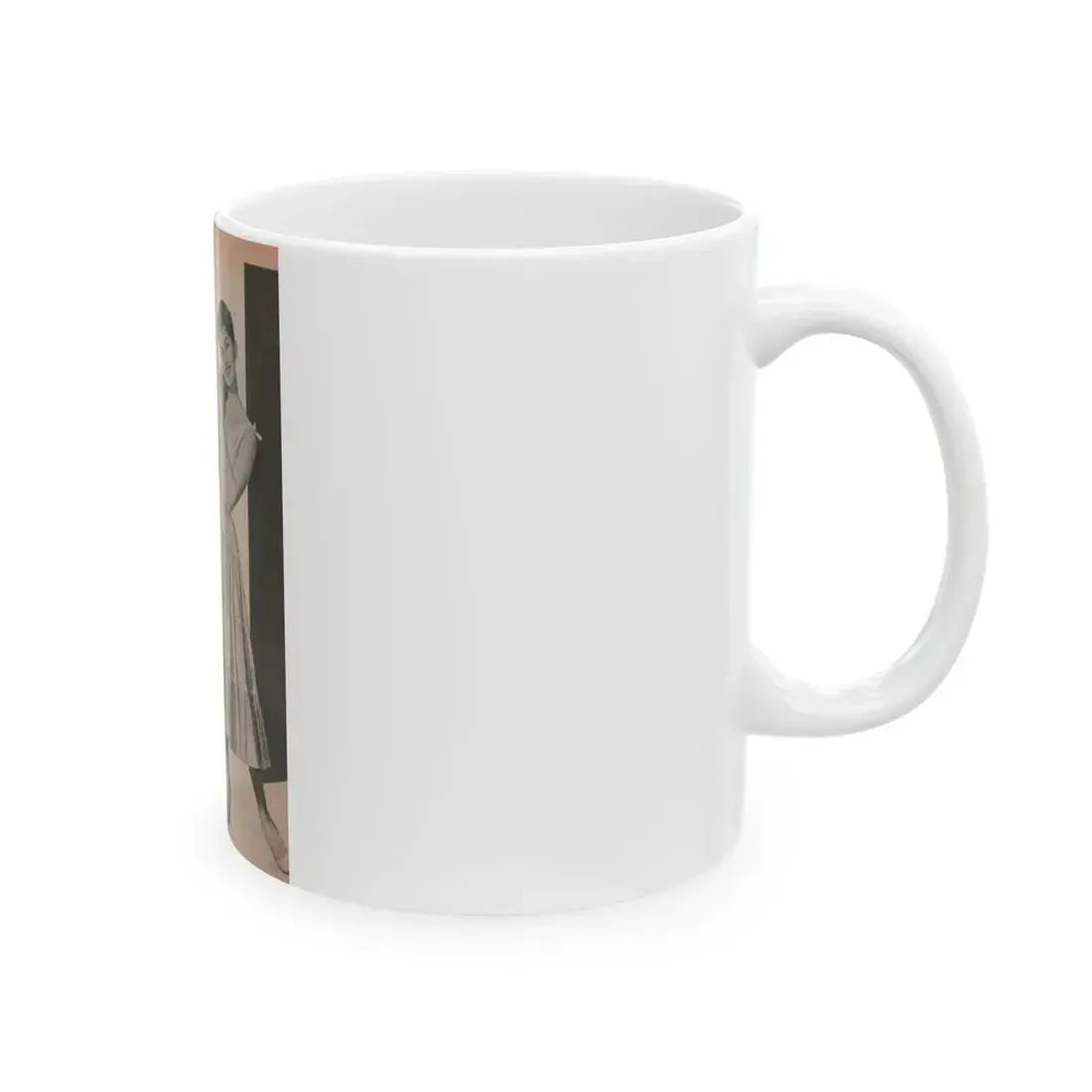 Janette Scott #52 - Life Story+Glamour Photos #38 Fans Star Library - Intro to Janette (Vintage Female Icon) White Coffee Mug - Go Mug Yourself