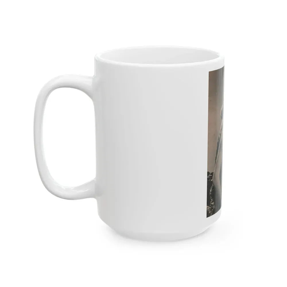 Janette Scott #56 - Life Story+Glamour Photos #38 Fans Star Library - Glamour Photo #4 (Vintage Female Icon) White Coffee Mug - Go Mug Yourself