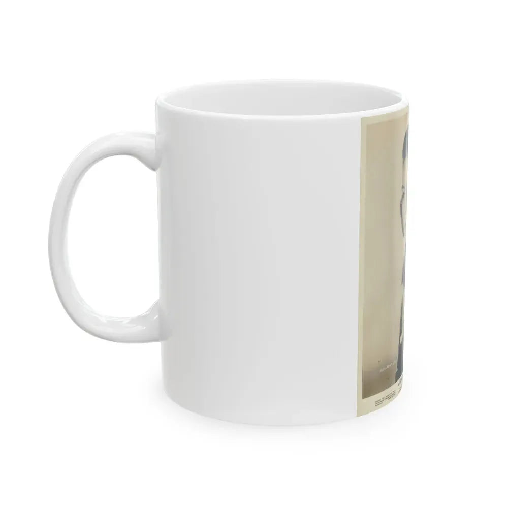 Janette Scott #65 (Vintage Female Icon) White Coffee Mug - Go Mug Yourself
