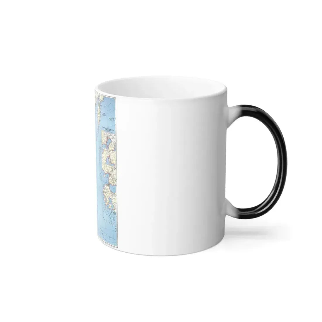 Japan and Adjacent Regions (1944) (Map) Color Changing Mug 11oz - Go Mug Yourself